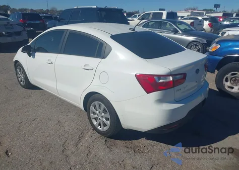 2014 Kia Rio Lx из США, поврежденный, VIN KNADM4A35E6337349